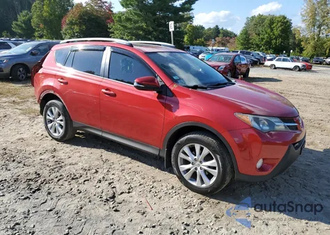 2013 Toyota Rav4 Limited из США, поврежденный, VIN 2T3DFREV8DW004906